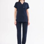 Lacivert Kadın Konfor Üniforma Seti