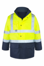 Profesyonel Reflektörlü 5’i 1 Arada İş Ceketi