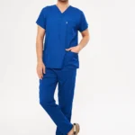 Sax Mavi Erkek Konfor Üniforma Takımı