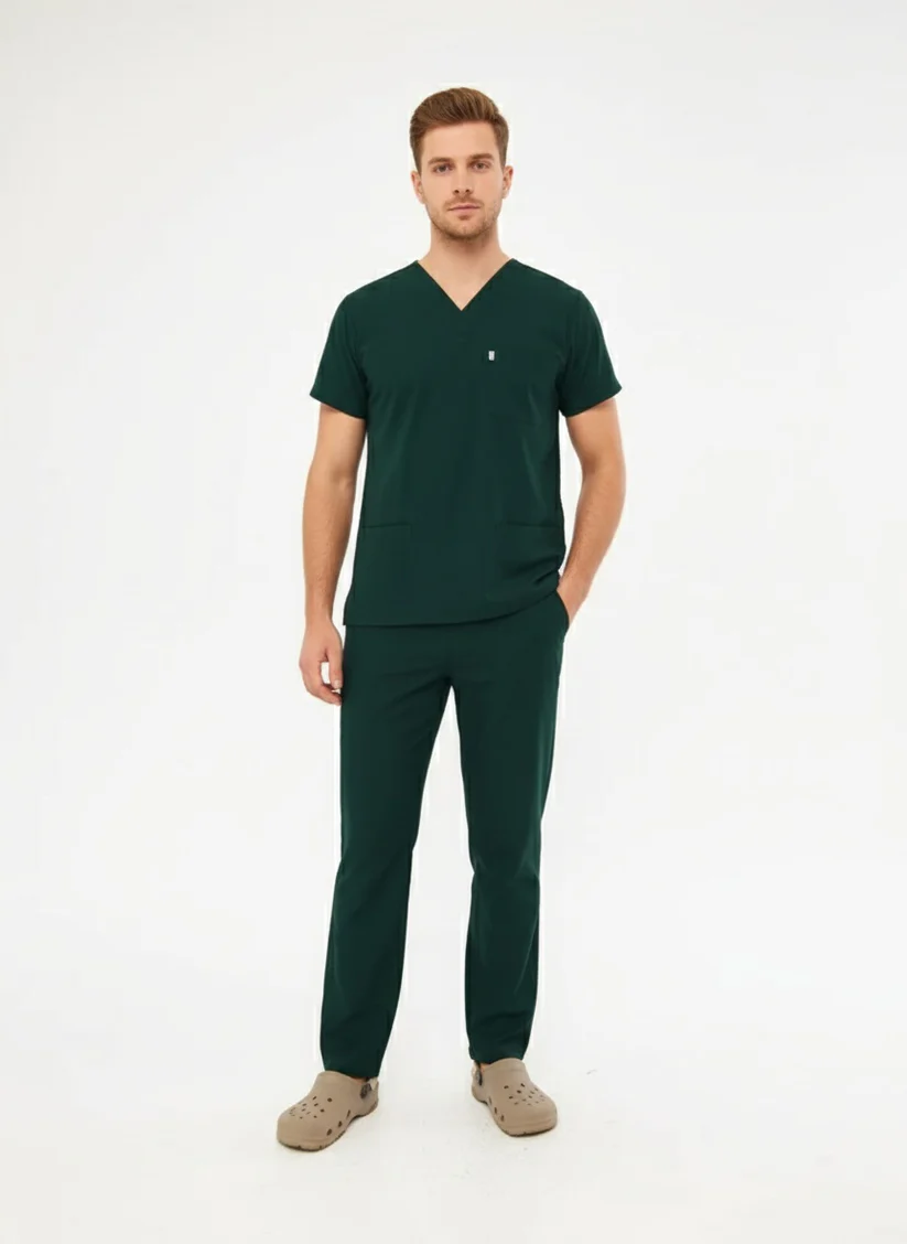 jgkj Avcı Yeşili Erkek Konfor Üniforma Takımı - Görsel 1