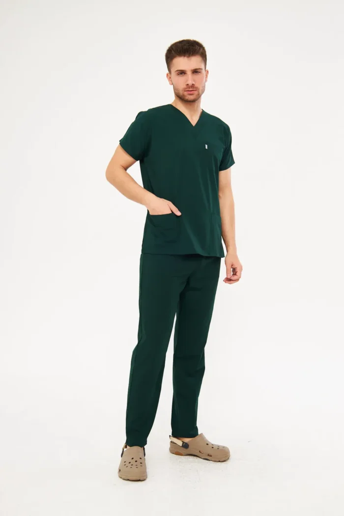 Avcı Yeşili Erkek Konfor Üniforma Takımı - Görsel 2