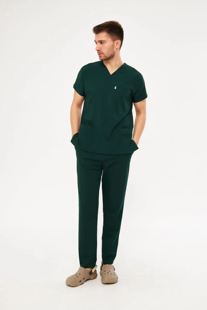 Avcı Yeşili Erkek Konfor Üniforma Takımı - Görsel 3