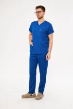 Sax Mavi Erkek Konfor Üniforma Takımı - Görsel 3