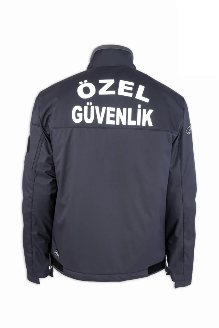 Reflektörlü Yüksek Görünürlüklü Güvenlikçi Montu - Görsel 2