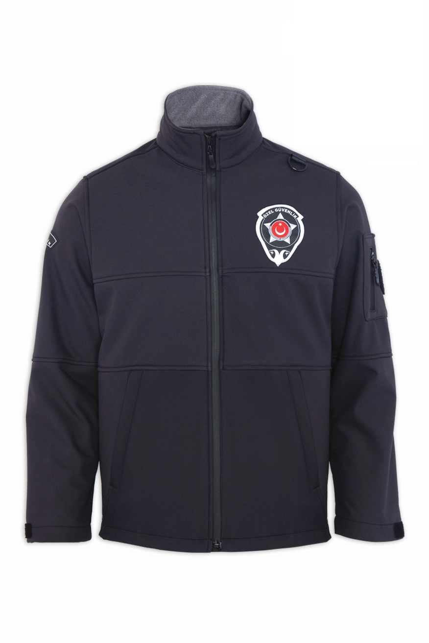 tyuıty Yüksek Görünürlüklü Güvenlik Softshell Montu - Görsel 1