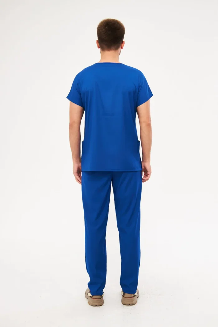Sax Mavi Erkek Konfor Üniforma Takımı - Görsel 2