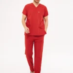 Kırmızı Erkek Konfor Üniforma Takımı