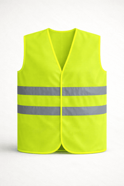 🖼️ ÖN GÖRSEL 👉 reflektörlü iş yeleği fosforlu güvenlik yeleği cırt cırtlı ön görünüm
