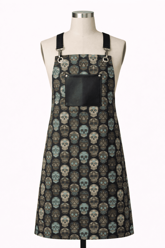 Desenli Barista Önlüğü Modelleri - ProÜniforma