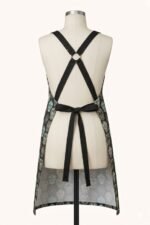 Desenli Barista İş Önlüğü Detayı