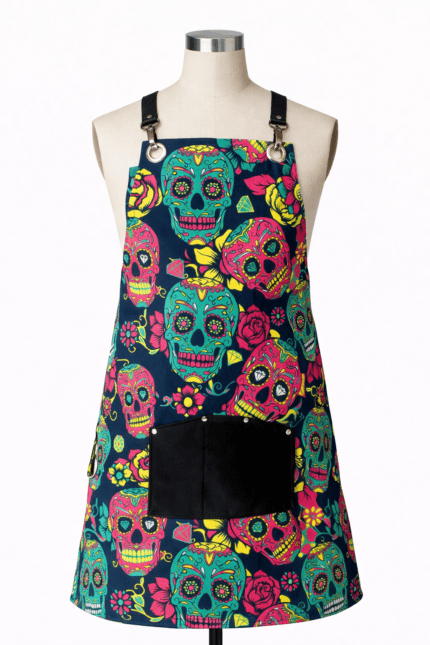 Desenli Barista Önlüğü Modelleri - ProÜniforma