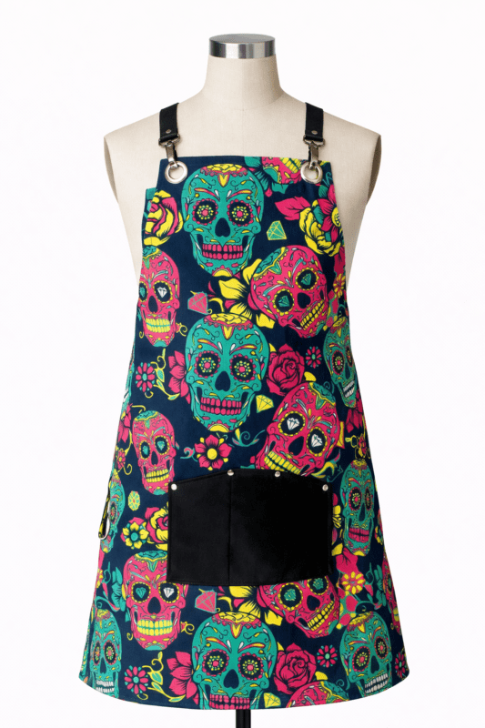 Desenli Barista Önlüğü Modelleri - ProÜniforma