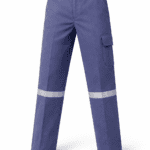 16/12 gabardin reflektörlü kargo iş pantolonu önden görünüm