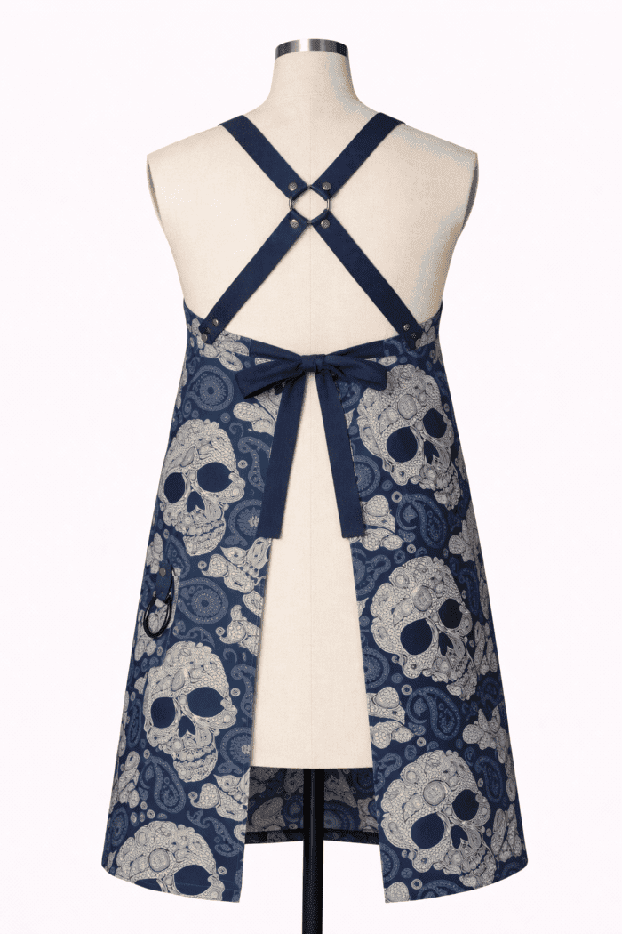 Vintage Barista İş Önlüğü Detayı