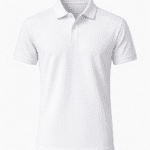 Beyaz Polo Yaka Tişört