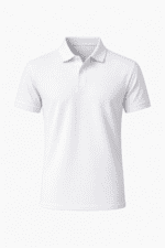 Beyaz Polo Yaka Tişört