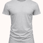 Gri Yuvarlak Yaka İş Tişörtü - Toptan Logo Baskılı | ProÜniforma