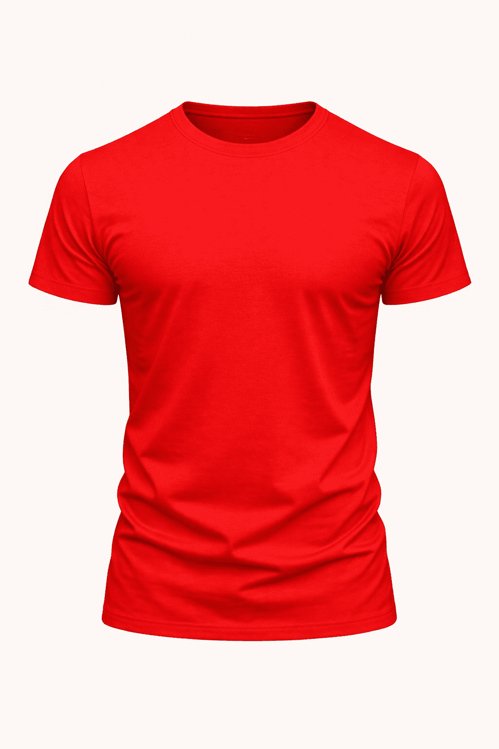 kirmizi-penye-tisort-toptan-uretim Kırmızı Penye Tişört - Toptan Yuvarlak Yaka İmalat | ProÜniforma