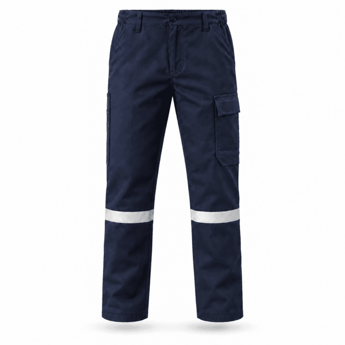 3’lü Kışlık Polar İş Kıyafeti Seti – Sweatshirt, Polar Mont ve Reflektörlü Pantolon - Görsel 2