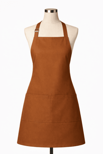 Taba profesyonel iş önlüğü önden görünüm premium tasarım