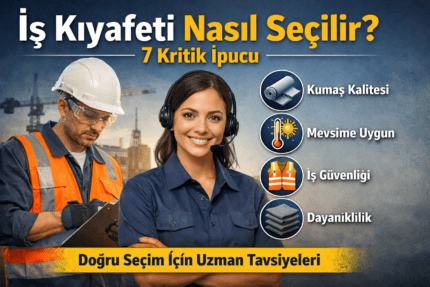 iş kıyafeti nasıl seçilir rehberi reflektörlü iş kıyafetleri ve dayanıklı iş giyim örneği
