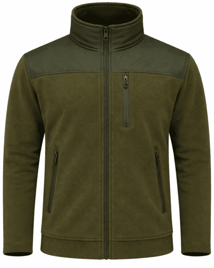 Haki softshell iş poları önden görünüm su itici tactical model