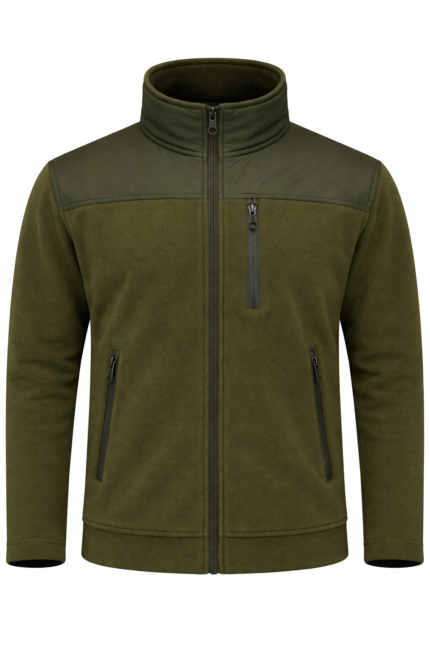 Haki softshell iş poları önden görünüm su itici tactical model