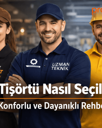 İş tişörtü nasıl seçilir rehberi, konforlu ve dayanıklı iş tişörtü önerileri ProUniforma