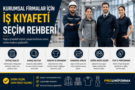 Kurumsal iş kıyafeti seçimi rehberi çalışan konforu ve marka imajı için doğru iş kıyafetleri