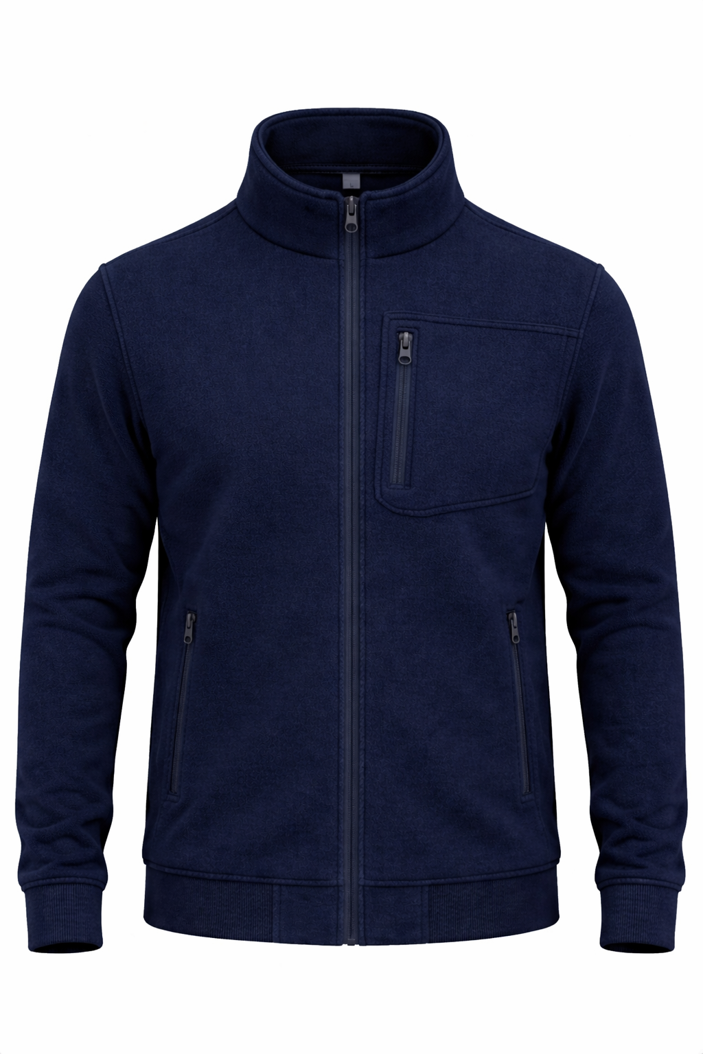 Lacivert 3 Cepli Polar Ön Görünüm Fonksiyonel Tasarım Lacivert 3 cepli polar önden görünüm navy tactical tasarım