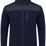 Lacivert softshell iş poları önden görünüm rüzgar geçirmez tactical