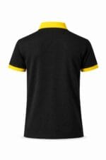 Sarı Siyah Polo İş Tişörtü – Kontrast Tasarım - Görsel 2