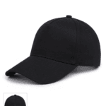 Firmanıza özel logo baskısı yapılabilen siyah renkli, boş promosyon şapkası.