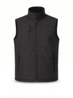 Siyah Softshell İş Yeleği - Su ve Rüzgar Geçirmez ProUniforma