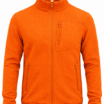 Turuncu 3 cepli polar önden görünüm hi-vis tactical tasarım