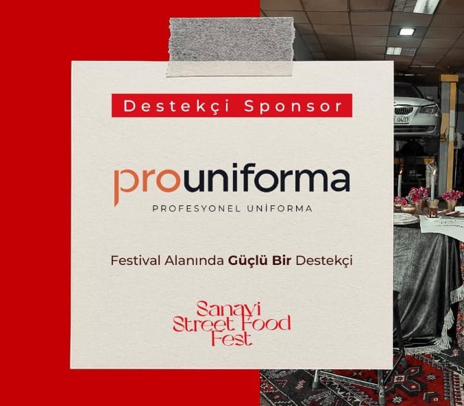 Sanayi Street Food İzmir Giyim Sponsoru Olduk