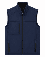 Su ve Rüzgar Geçirmez Düz Lacivert Softshell İş Yeleği