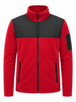 Kırmızı Siyah İş Poları – Dayanıklı Softshell Destekli Model