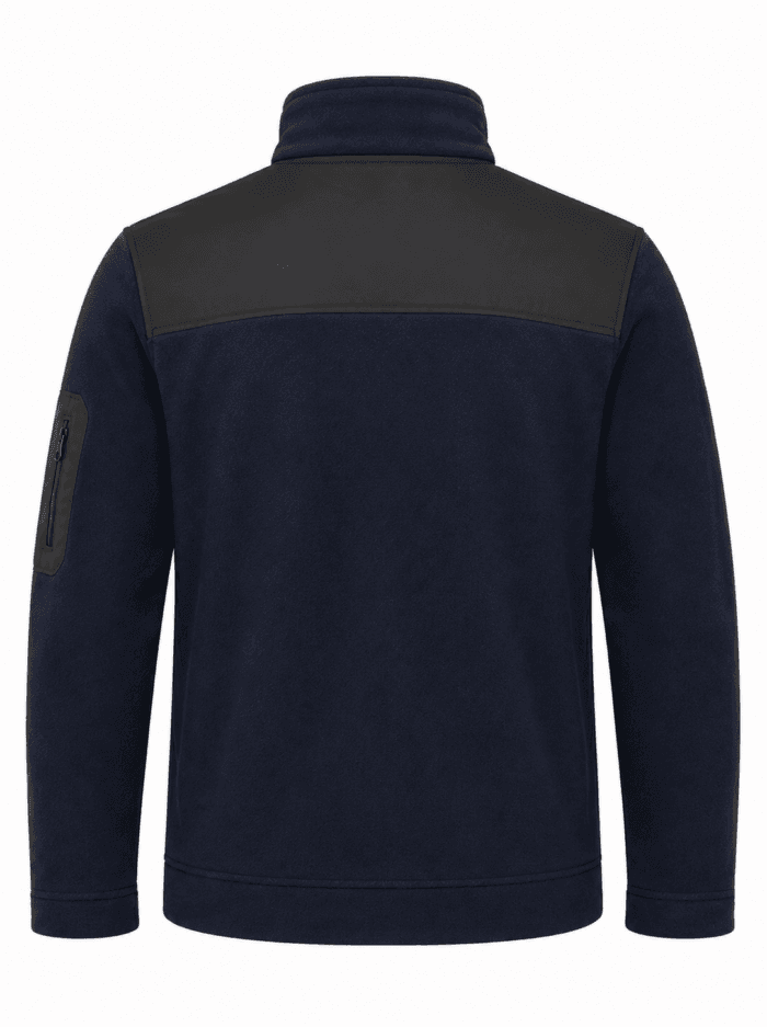 Lacivert Siyah İş Poları – Dayanıklı Softshell Destekli Model - Görsel 2